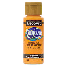 DecoArt Americana Acrylic Paint - Fresh Mango, 2 oz