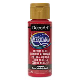 DecoArt Americana Acrylic Paint - Berry Red, 2 oz