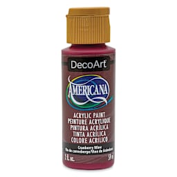DecoArt Americana Acrylic Paint - Cranberry Wine, 2 oz