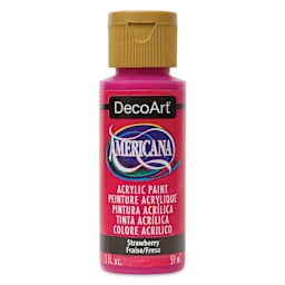 DecoArt Americana Acrylic Paint - Strawberry, 2 oz