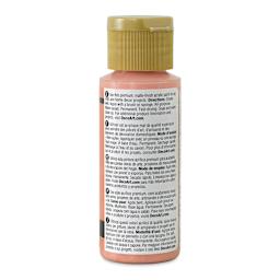 DecoArt Americana Acrylic Paint - Vintage Pink, 2 oz (Back of bottle)