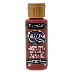 DecoArt Americana Acrylic Paint - Deep Burgundy, 2 oz
