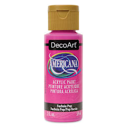 DecoArt Americana Acrylic Paint - Fuchsia Pop, 2 oz