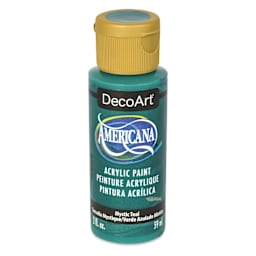 DecoArt Americana Acrylic Paint - Mystic Teal, 2 oz