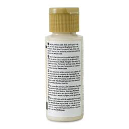 DecoArt Americana Acrylic Paint - Natural Buff, 2 oz (Back of bottle)