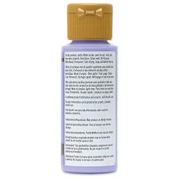 DecoArt Americana Acrylic Paint - Lavender Haze, 2 oz, back label