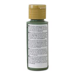 DecoArt Americana Acrylic Paint - Avocado, 2 oz (Back of bottle)