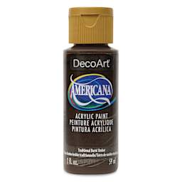 DecoArt Americana Acrylic Paint - Traditional Burnt Umber, 2 oz