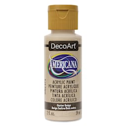 DecoArt Americana Acrylic Paint - Oyster Beige, 2 oz