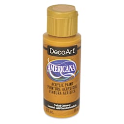 DecoArt Americana Acrylic Paint - Salted Carmel, 2 oz