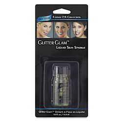 GlitterGlam Liquid Skin Sparkle - Front view of package of Clear Mixing Base
