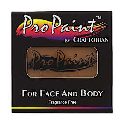Graftobian Pro Paint Face and Body Paint - Deep Xanthe, in packaging