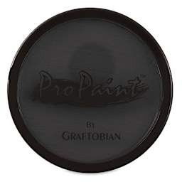 Graftobian Pro Paint Face and Body Paint - Raven Black, 30 ml