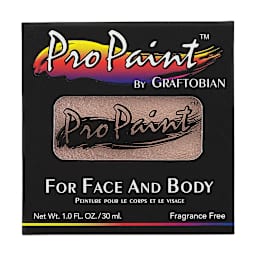Graftobian Pro Paint Face and Body Paint - Pearl Pixie Pink, in packaging