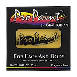 Graftobian Pro Paint Face and Body Paint - Light Yellow, in packaging