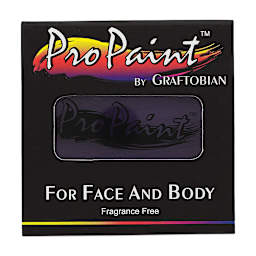 Graftobian Pro Paint Face and Body Paint - Eggplant, in packaging