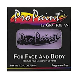 Graftobian Pro Paint Face and Body Paint - Orchid, in packaging