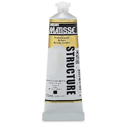 Matisse Structure Paint - Iridescent White, 75 ml