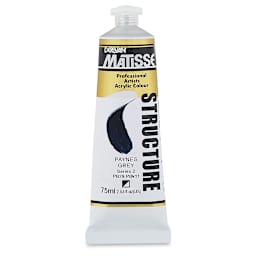 Matisse Structure Paint - Payne's Gray, 75 ml