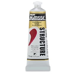 Matisse Structure Paint - Brilliant Alizarin Crimson