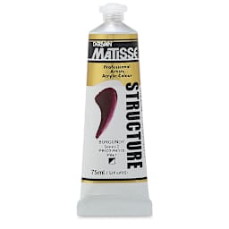 Matisse Structure Paint - Burgundy, 75 ml