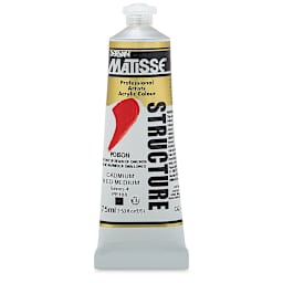 Matisse Structure Paint - Cadmium Red Medium, 75 ml