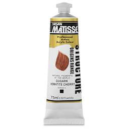 Matisse Structure Paint - Armenian Gugark Hematite Cherry, 75 ml