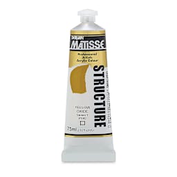 Matisse Structure Paint - Yellow Oxide, 75 ml
