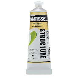 Matisse Structure Paint - Australian Yellow Green, 75 ml