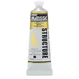 Matisse Structure Paint - Naples Yellow Light, 75 ml