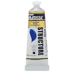 Matisse Structure Paint - Cobalt Blue, 75 ml
