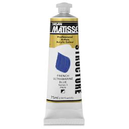 Matisse Structure Paint - French Ultramarine Blue, 75 ml