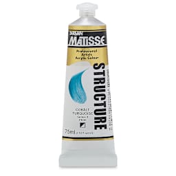Matisse Structure Paint - Cobalt Turquoise, 75 ml