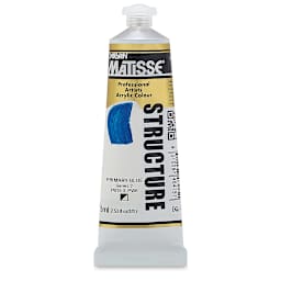 Matisse Structure Paint - Primary Blue, 75 ml