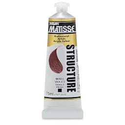Matisse Structure Paint - Mars Violet, 75 ml