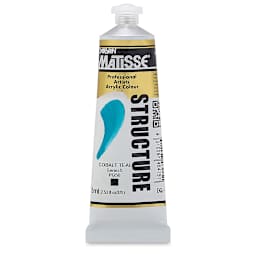 Matisse Structure Paint - Cobalt Teal, 75 ml