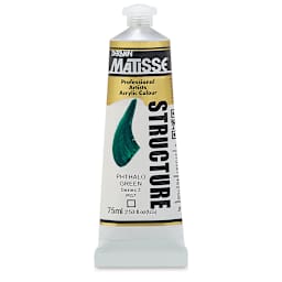 Matisse Structure Paint - Phthalo Green, 75 ml