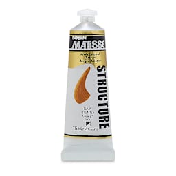 Matisse Structure Paint - Raw Sienna, 75 ml