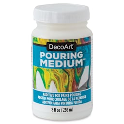 DecoArt Pouring Medium - 8 oz bottle shown