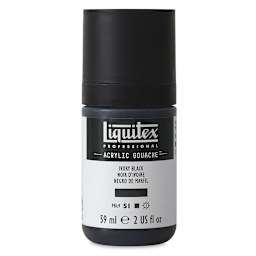 Liquitex Acrylic Gouache - Ivory Black, 59 ml