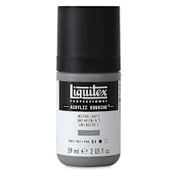 Liquitex Acrylic Gouache - Neutral Gray 5, 59 ml