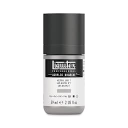 Liquitex Acrylic Gouache - Neutral Gray 7, 59 ml