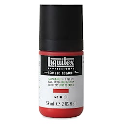 Liquitex Acrylic Gouache - Cadmium-Free Red Medium, 59 ml