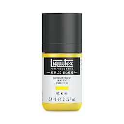 Liquitex Acrylic Gouache - Fluorescent Yellow, 59 ml