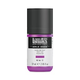 Liquitex Acrylic Gouache - Fluorescent Violet, 59 ml