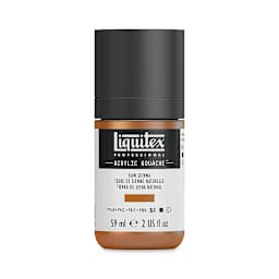 Liquitex Acrylic Gouache - Raw Sienna, 59 ml