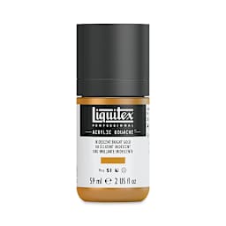 Liquitex Acrylic Gouache - Iridescent Bright Gold, 59 ml