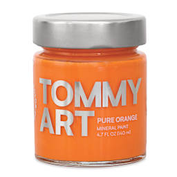 Tommy Art Mineral Paint - Pure Orange, 140 ml