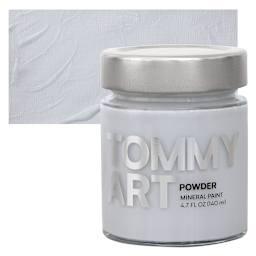 Tommy Art Mineral Paint - Powder, 140 ml jar and swatch