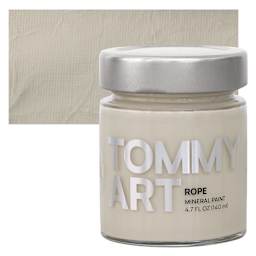 Tommy Art Mineral Paint - Rope, 140 ml jar and swatch